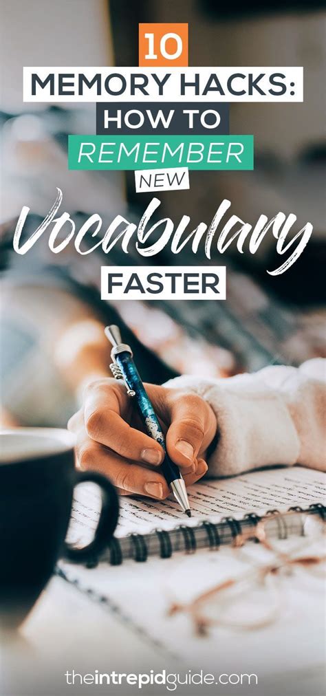 10 Proven Memory Hacks: How to Remember New Vocabulary .